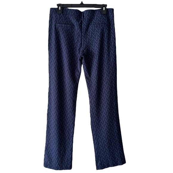 Betabrand Chevron Print Bootcut Yoga Pants - Picture 9 of 10